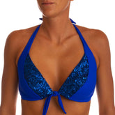 MIX REGGISENO FERRETTO DONNA  BLU